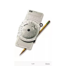 ASA NEW ASA Micro E6-B Flight Computer | ASA-E6B-1 | Brushed Aluminum