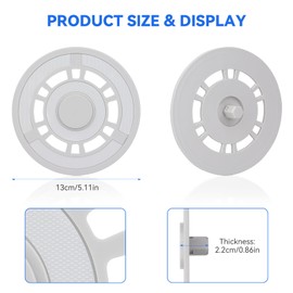 Mop Pad Plate Accessories for Roborock Q Revo, Qrevo MaxV, Qrevo S, Qrevo Pro, Qrevo Master Vacuum Cleaner - Vacuum Pad Board Holder Replacement Mop Tray Part Attachment