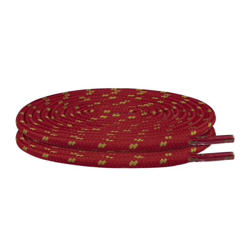 Shoelaces for Columbia Boots Replacement Round Shoe Laces Hiking Strings(Color:Red&Brown,Size:63Inch)
