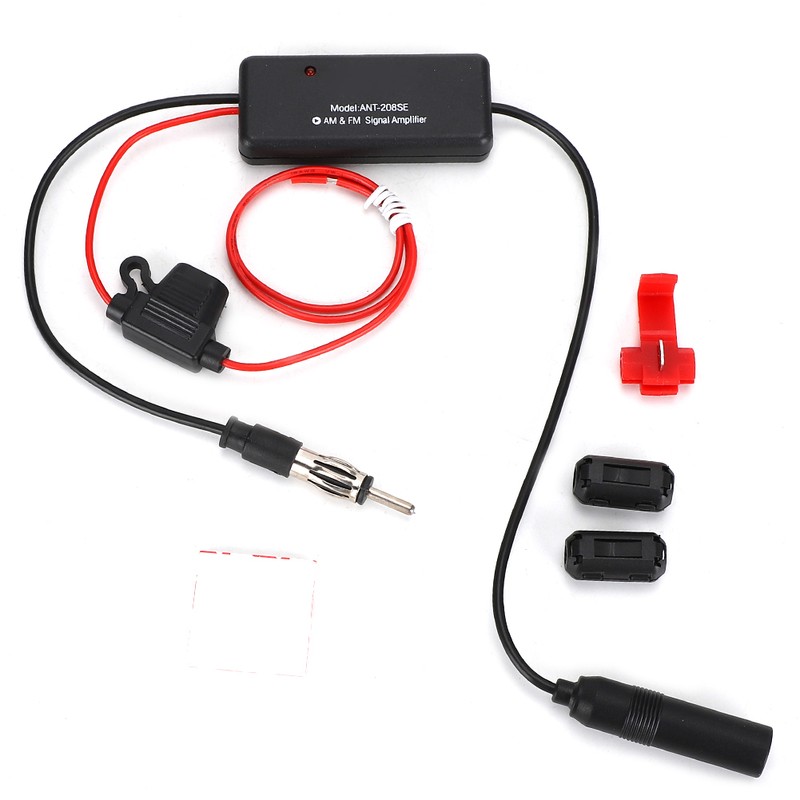 AM FM Radio Antenna Amplifier with Magnetic Ring and Strong