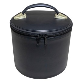 UK EMPIRE GROUP Deluxe Masonic Fez Hat Case Black (Imitation Leather) – Display Carrying Storage Box | Freemasons Cap Bags/Cases