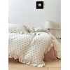 BuLuTu Muslin Cotton Toddler Duvet Cover Soft Double Layers Gauze