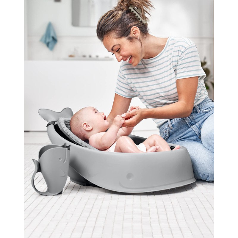 Skip Hop Baby Bath Rinse Cup MOBY Tear-free Waterfall Rinser