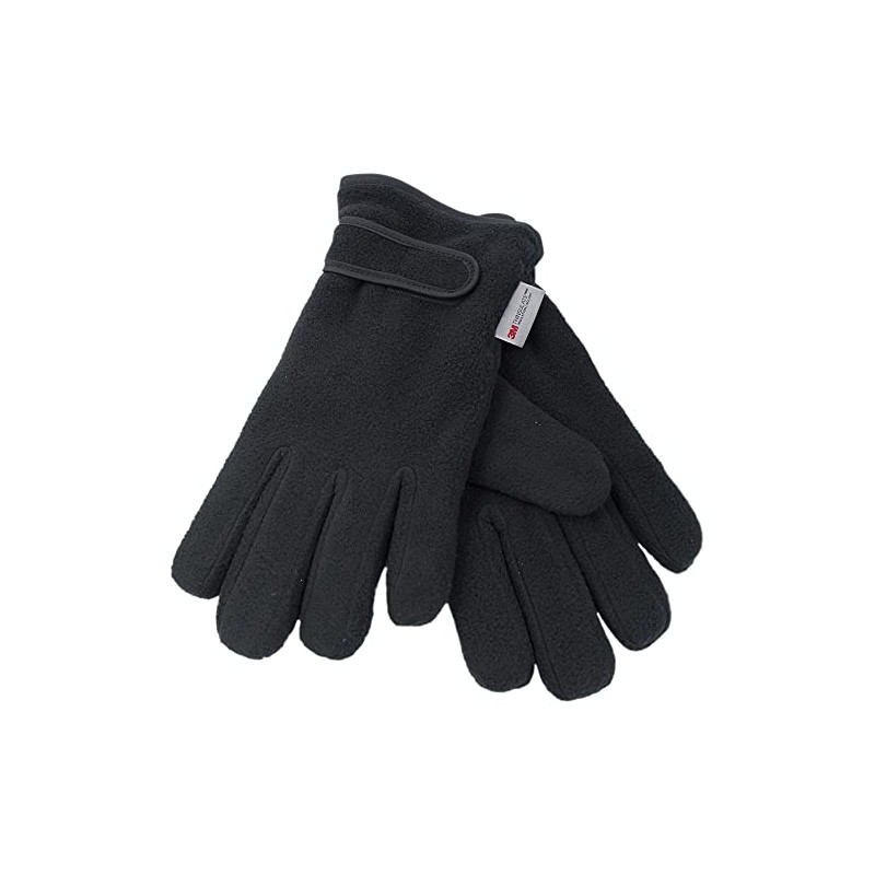 Undercover Ladies 1 Pair Fleece Thinsulate Gloves GL136UC Black One