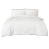 Sleepdown Soft Hotel Quality 225 THREAD COUNT POLYCOTTON Satin Stripe