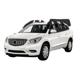 AUTOTEK Precut Window Tint Film for Buick Enclave 2008-2017 All Side+Rear Windshield 5% VLT 2Ply Anti-Shatter, UV Block, Privacy Protection, Easy Install, No Trimming Needed,Heat & Glare Reduction