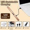 2 PCS Candle Lighter,Windproof Flameless Electric Lighter with LED Power