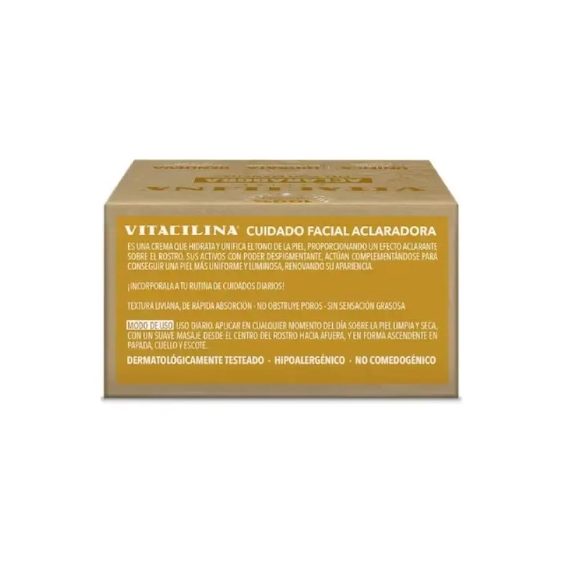 Vitacilina Facial Crema Aclaradora Retinol Día Noche 100gr