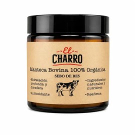 Crema El Charro de Sebo Bovino para Rostro y Cuerpo, Hidratante y Antiedad