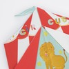 Meri Meri Circus Shaped Big Top Napkins (Pack of 16)