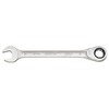 GEDORE Combination Spanner with Ring Ratchet, SW 24 mm, Flat,