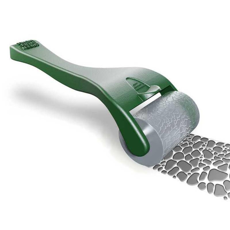 Green Stuff World Rolling Pin with Handle - Cobblestone