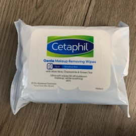 Cetaphil Gentle Makeup Removing Wipes, 25 towelettes Sensitive Skin Ultrasoft