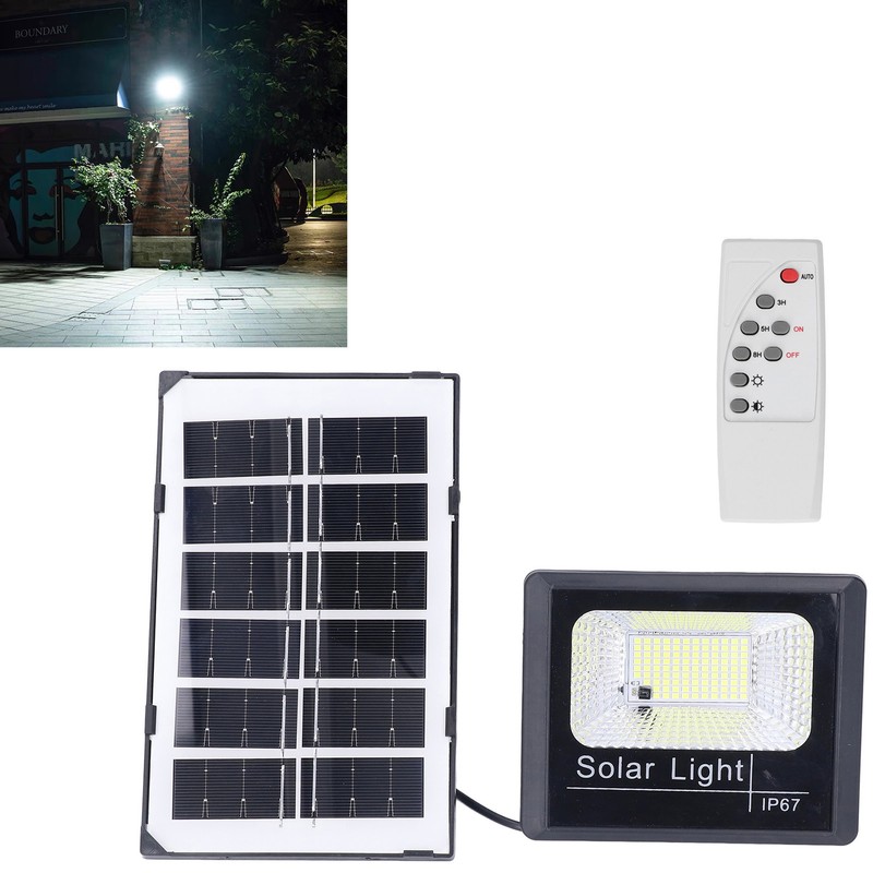 100LED Outdoor Solar Flood Light IP67 Waterproof Solar Wall Lamp