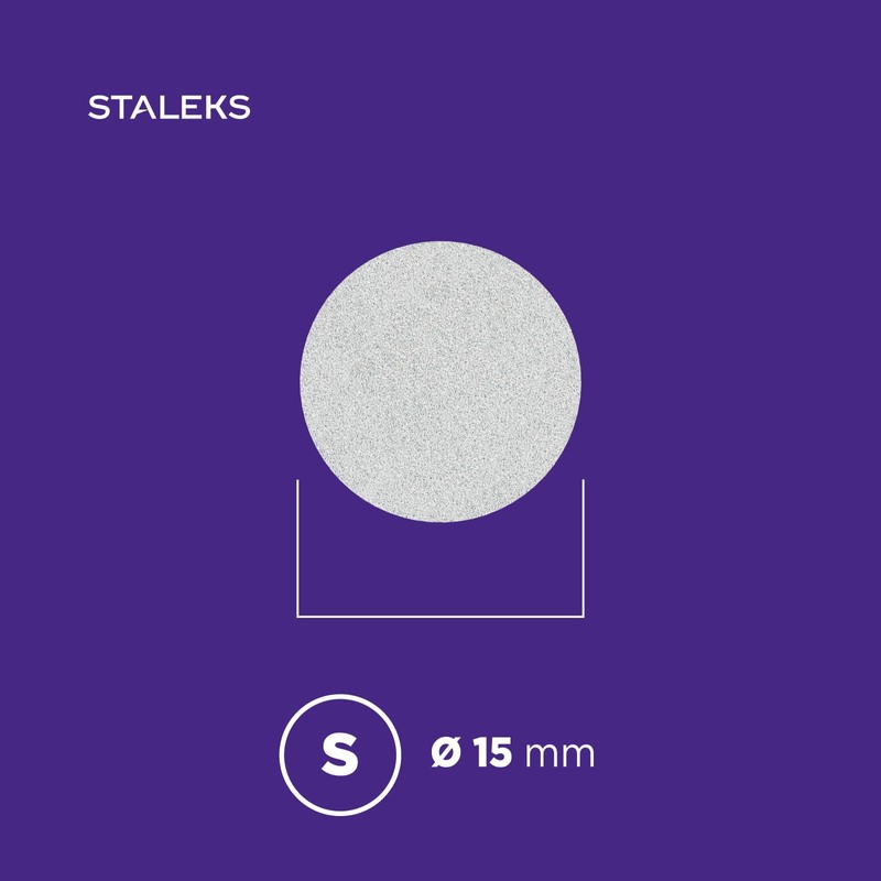 STALEKS PRO PODODISC S 320 Grit Replacement Pads White (Pack