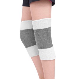 FakeFace Men Women Thicken Thermal Knee Warmers Leg Sleeves Warmers Winter Breathable Cozy Warm Knee Pads Leg Support Protector for Ski Cycling Dance Runing Arthritis Tendonitis