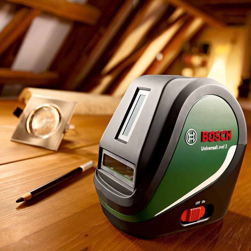 Bosch UniversalLevel 3 Cross Line Laser (Laser Cross with Additional