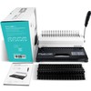 Binditek Binding Machine, 19-Hole, 450 Sheets, Comb Binder Machines with