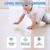 Recessed Flat Hidden Floor Electrical Outlet Kit, Hidden Duplex 2