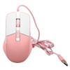 Wired Mouse Ergonomic Streamlined Cool RGB Optical Sensor Gaming Mechanical
