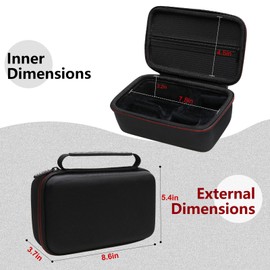 LTGEM - Funda para cortadora de pelo eléctrica OLOV y accesorios, fundas protectoras duras para viajes y almacenamiento en el hogar