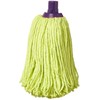 Mery Mop Compatible with All Handles, Microfibre, Purple, 36 x
