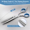 Gimars 6 in 1 Professional Dog Grooming Scissors Set with
