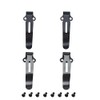 4PCS Deep Carry Pocket Clip Compatible with Benchmade 535 with screws Stone Wash & Black Color