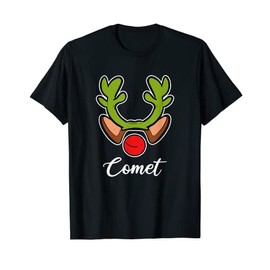 Comet Reindeer Christmas Costume Ugly Christmas Sweater T-Shirt