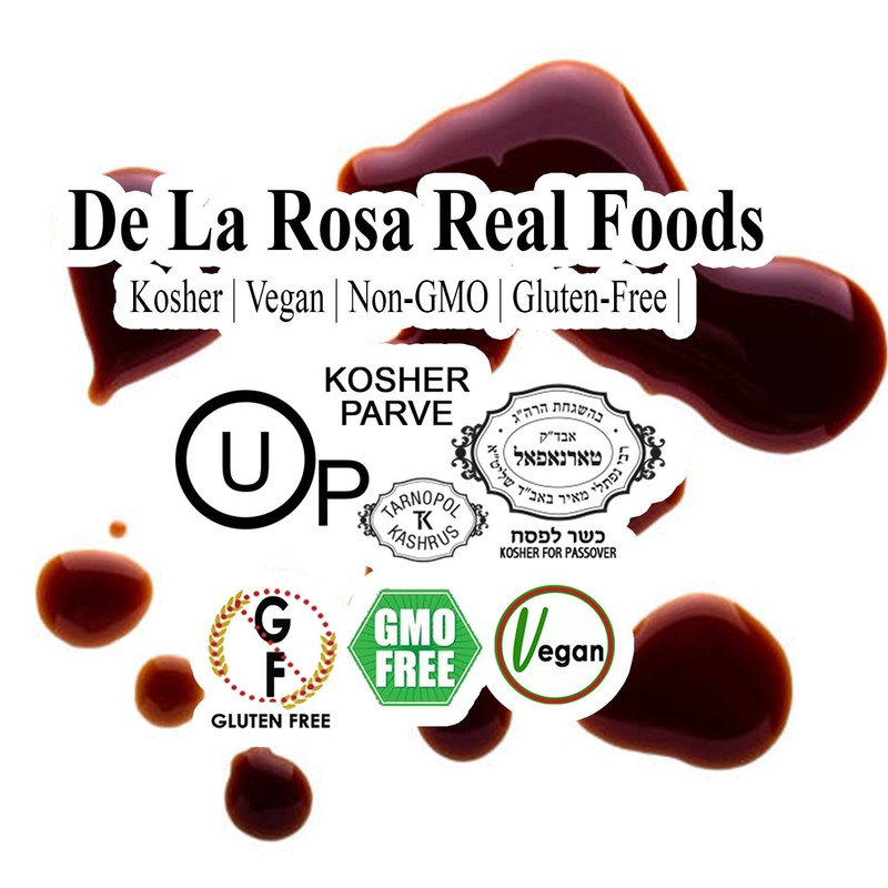 De La Rosa Balsamic Glaze, Vegan, KOSHER FOR PASSOVER, Non-GMO