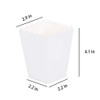 AimtoHome White Popcorn Boxes Mini Paper Popcorn Box Cardboard Popcorn