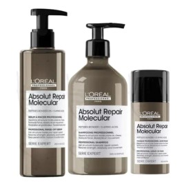Kit Loreal Absolut Repair Molecular Shampooserúm Mask                                                                                                 