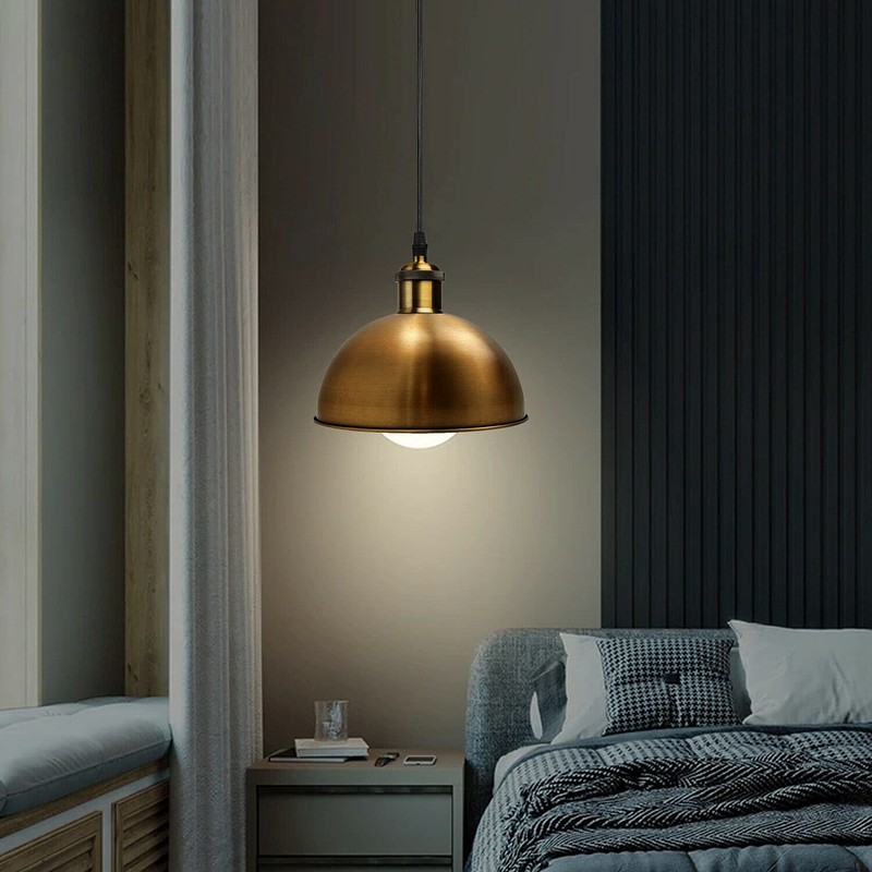 LEDSone Metal Lampshade Easy Fit Retro Industrial Ceiling Lighting Pendant