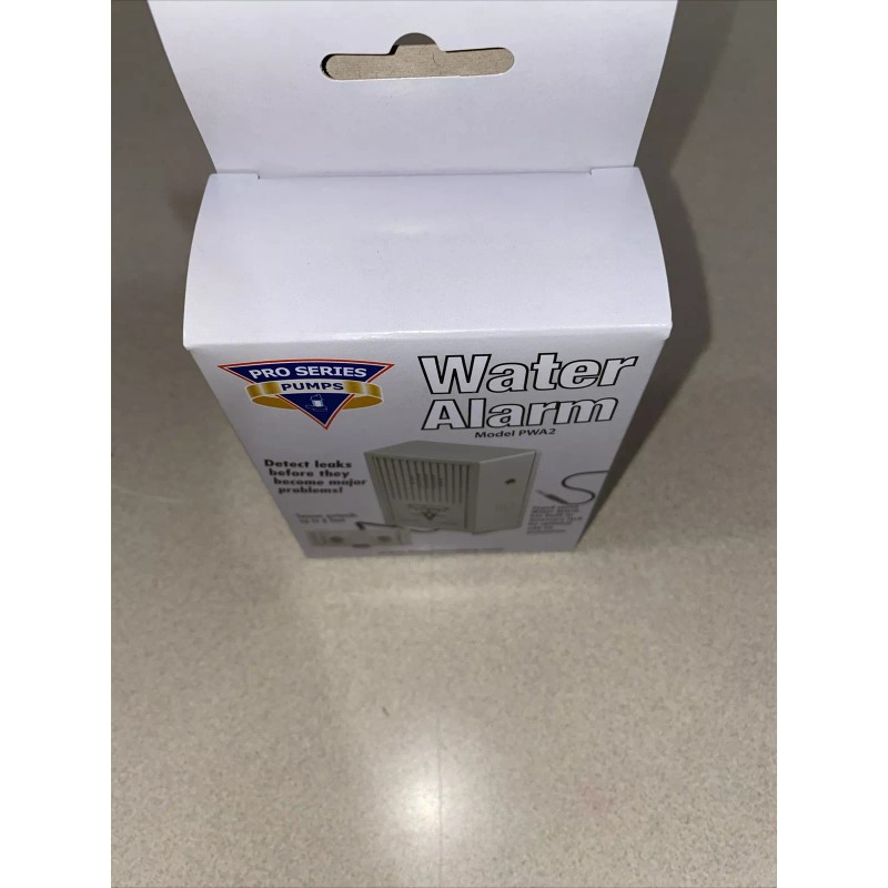 PRO SERIES PWA2 110 dB 9v Battery Operated Water Alarm