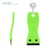 EHDIS 1.5" Plastic Razor Scraper with 10pcs Double Edged Plastic