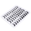 20 Pairs 6D False Eyelashes 4 Styles Long Thick Semi