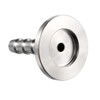 sourcing map Stainless Steel 304 KF16 Flange to 8mm Rubber