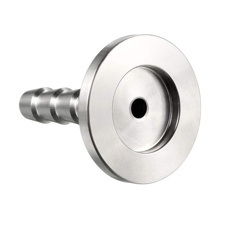 sourcing map Stainless Steel 304 KF16 Flange to 8mm Rubber