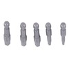 Magnetic Pentagon Screwdriver Bit, Magnetic Key Drill Bit Set, 5-Piece
