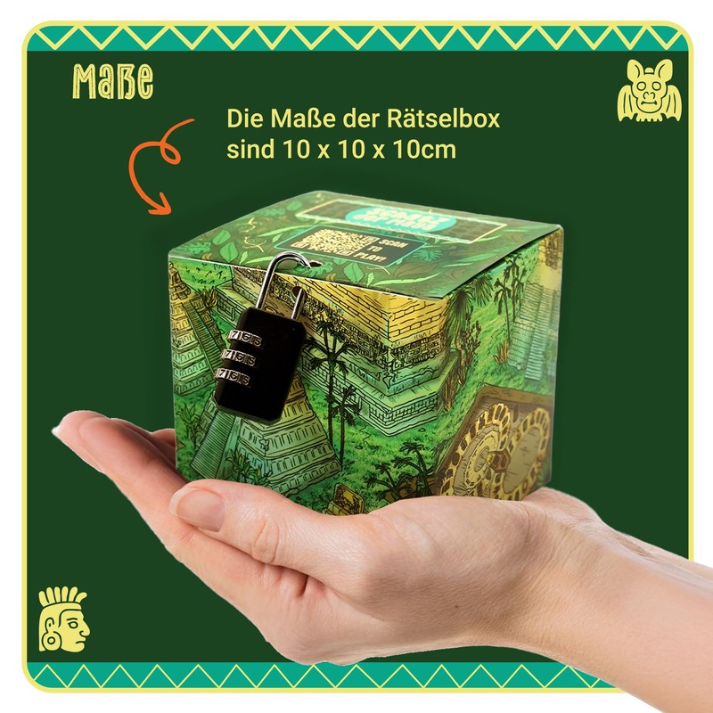 Scatola puzzle – Escape Room scatola regalo in stile tempio