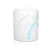 Hampden, Maine ME Map Mug (11 oz)