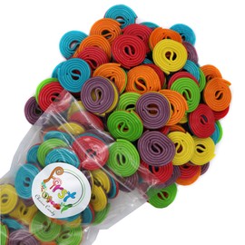 FirstChoiceCandy Licorice Wheels Candy (Two Faced Rainbow, 2 Pound)