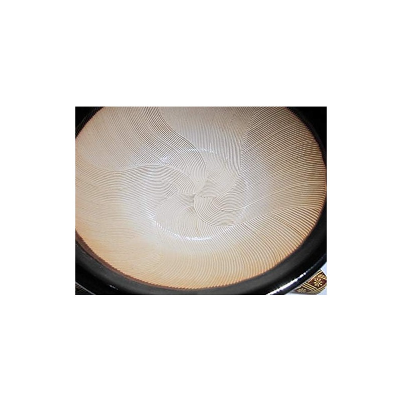 Made in Japan Mino Ware Ripple Ridge Mortar & Pestle