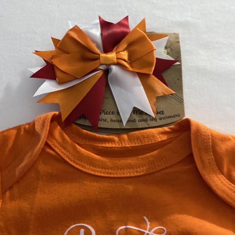 Baby Essentials Girls Fall Thanksgiving Pumpkin Spice Everything Nice 6M