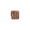 ANGLEQUEEN Silver Chunky Rings Set for Women Open Stacking Knuckle