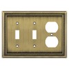 Henne Bery Sunken Pearls Heavy Duty Decorative Wall Plate Switch