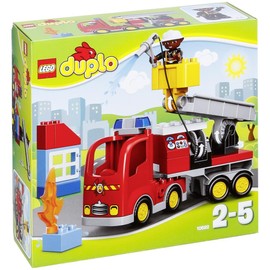 LEGO Duplo Fire Truck 26pieza(s) Juego de construcción - Juegos de construcción (Multicolor, 2 Año(s), 26 Pieza(s), 5 Año(s))                         