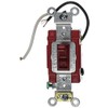 Leviton 20-Amp, 120 Volt, Toggle Pilot Light, Illuminated On, Req.
