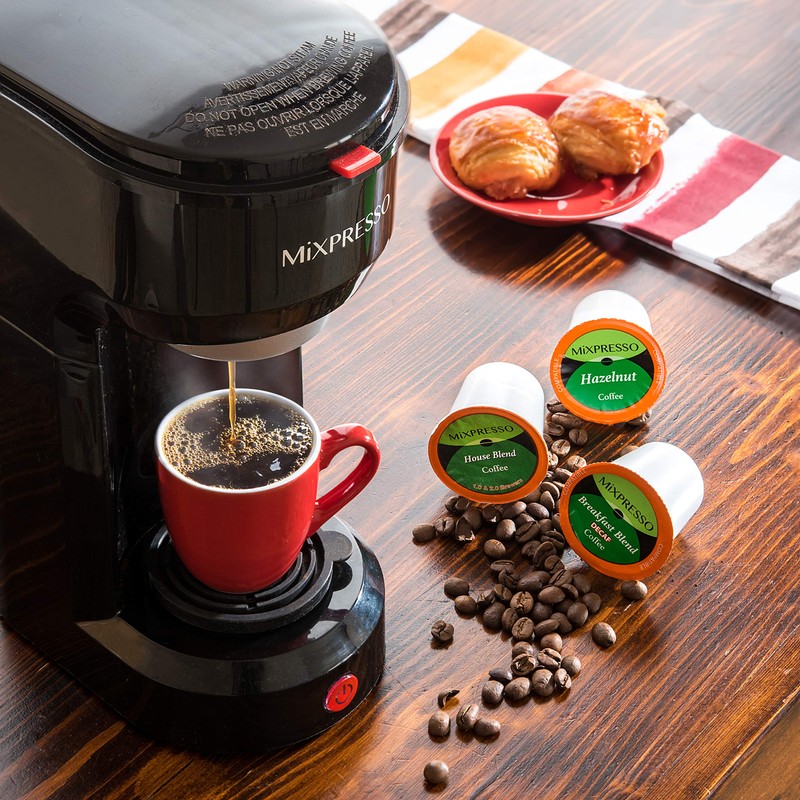 Mixpresso 2-in-1 Coffee Maker – Single Serve & Ground Coffee
