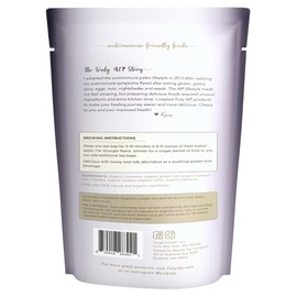 Truly AIP Ginger Turmeric Herbal Tea - AIP Compliant - Free from Caffeine, Sugar & Seeds - Whole 30, Paleo Friendly - - Completely Natural Ingredients (Herbal Tea Blend, 14 Bags)